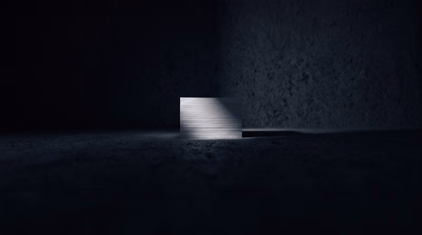 A stack of paper viewed edge-on